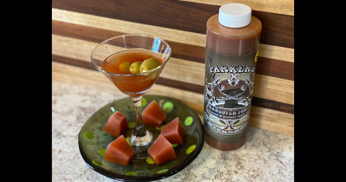 Parker's Bloody Mary Martinis