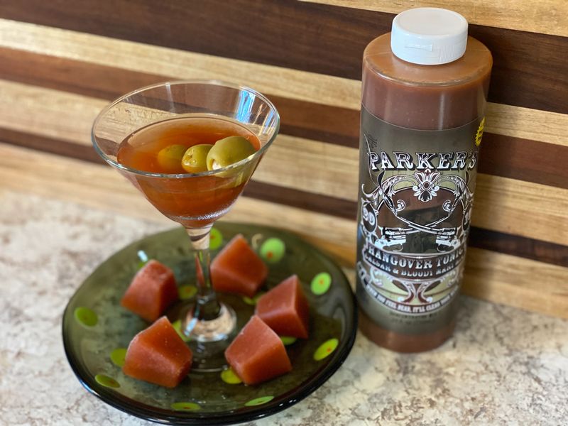 Bloody Mary Martinis